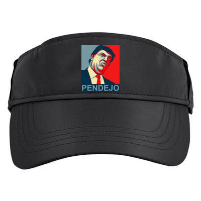 Anti Trump Pendejo Never Trump Not My President Adult Drive Performance Visor