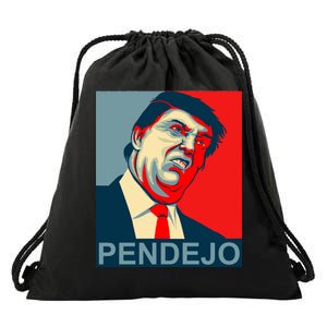 Anti Trump Pendejo Never Trump Not My President Drawstring Bag