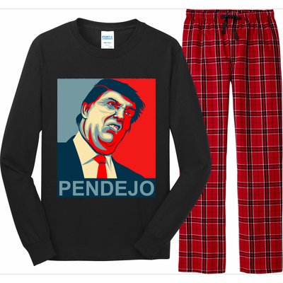 Anti Trump Pendejo Never Trump Not My President Long Sleeve Pajama Set