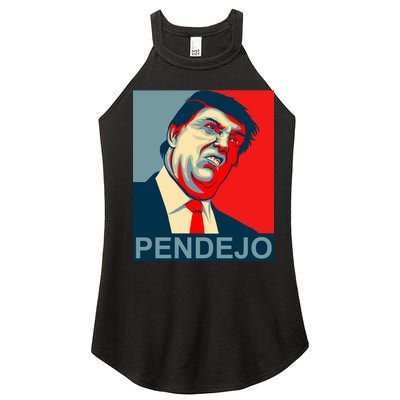 Anti Trump Pendejo Never Trump Not My President Women’s Perfect Tri Rocker Tank