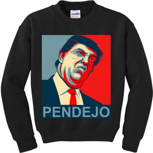 Anti Trump Pendejo Never Trump Not My President Kids Sweatshirt