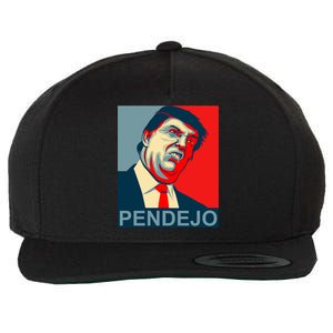 Anti Trump Pendejo Never Trump Not My President Wool Snapback Cap