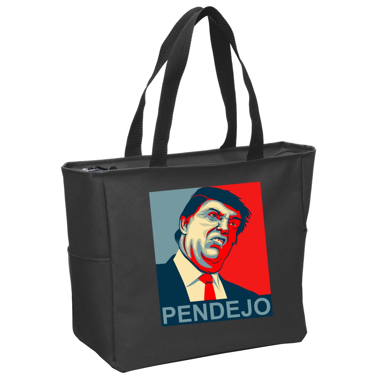 Anti Trump Pendejo Never Trump Not My President Zip Tote Bag