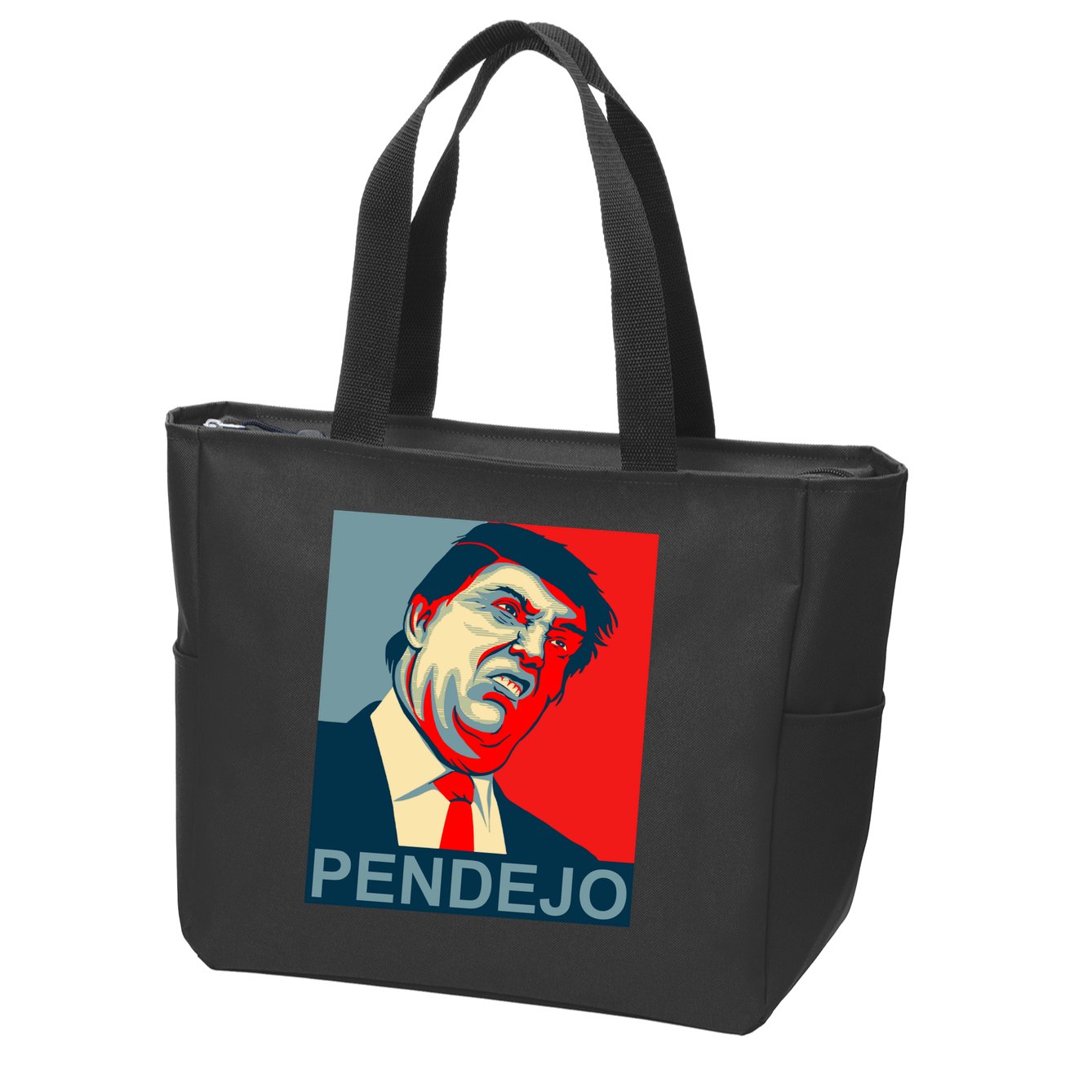 Anti Trump Pendejo Never Trump Not My President Zip Tote Bag