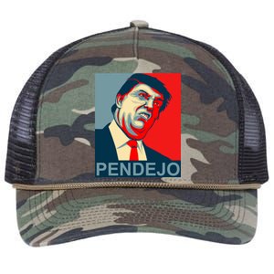 Anti Trump Pendejo Never Trump Not My President Retro Rope Trucker Hat Cap