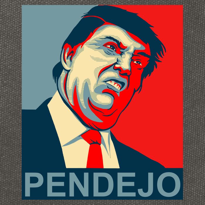 Anti Trump Pendejo Never Trump Not My President Cotton Canvas Backpack