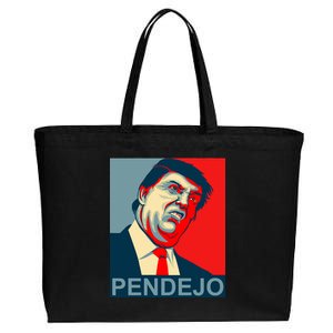 Anti Trump Pendejo Never Trump Not My President Cotton Canvas Jumbo Tote