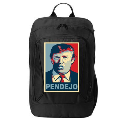 Anti Trump Pendejo Poster Not My President City Backpack