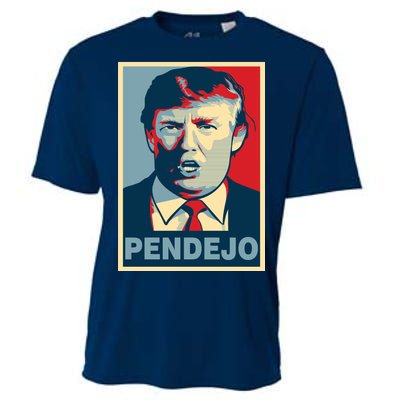 Anti Trump Pendejo Poster Not My President Cooling Performance Crew T-Shirt