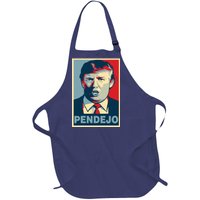 Anti Trump Pendejo Poster Not My President Full-Length Apron With Pockets