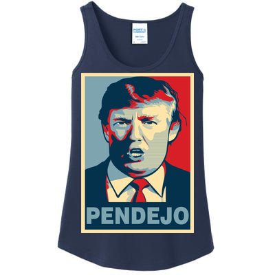 Anti Trump Pendejo Poster Not My President Ladies Essential Tank