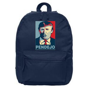 Anti Trump Pendejo Poster Not My President 16 in Basic Backpack