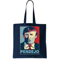 Anti Trump Pendejo Poster Not My President Tote Bag