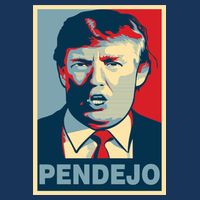 Anti Trump Pendejo Poster Not My President Premium T-Shirt