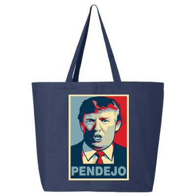 Anti Trump Pendejo Poster Not My President 25L Jumbo Tote