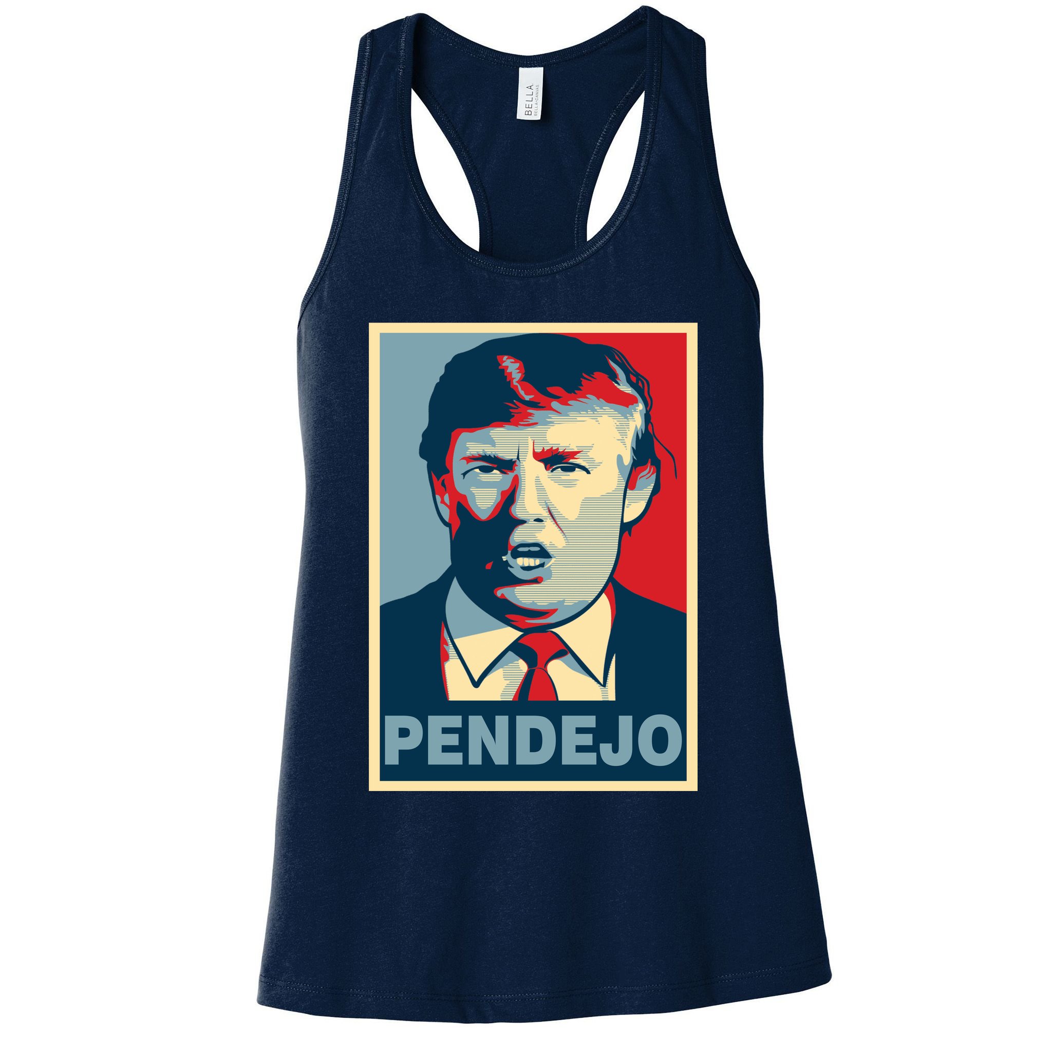 Anti Trump Pendejo Poster Not My President Womens Tank Top