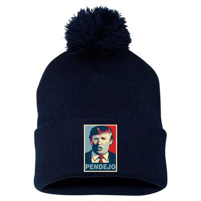 Anti Trump Pendejo Poster Not My President Pom Pom 12in Knit Beanie