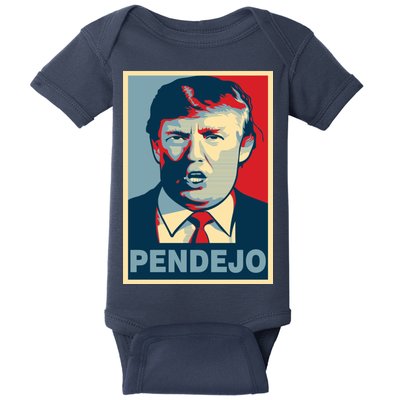 Anti Trump Pendejo Poster Not My President Baby Bodysuit