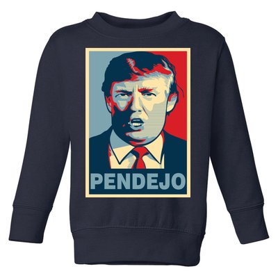 Anti Trump Pendejo Poster Not My President Toddler Sweatshirt