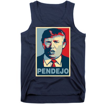 Anti Trump Pendejo Poster Not My President Tank Top