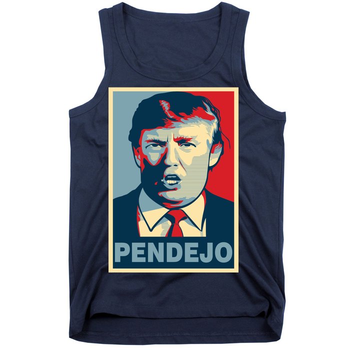 Anti Trump Pendejo Poster Not My President Tank Top