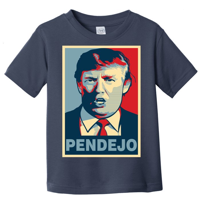 Anti Trump Pendejo Poster Not My President Toddler T-Shirt