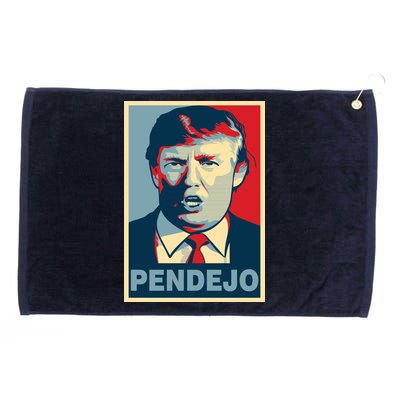 Anti Trump Pendejo Poster Not My President Grommeted Golf Towel