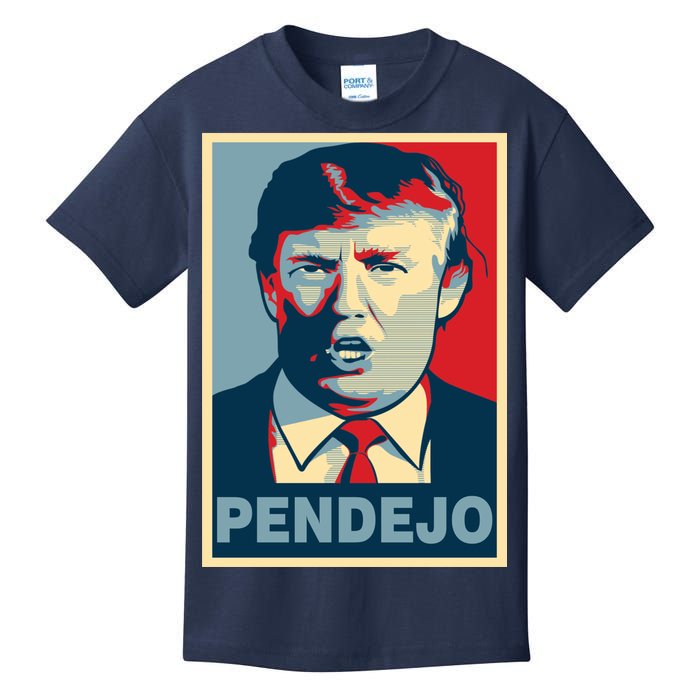 Anti Trump Pendejo Poster Not My President Kids T-Shirt