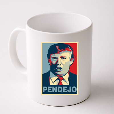 Anti Trump Pendejo Poster Not My President Coffee Mug