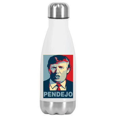 Anti Trump Pendejo Poster Not My President Stainless Steel Insulated Water Bottle