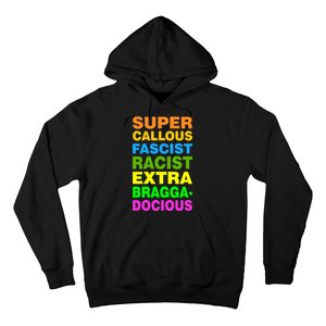 Anti Trump Racist Yes Love Equality No Homophobia Hoodie