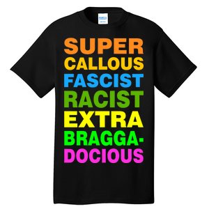 Anti Trump Racist Yes Love Equality No Homophobia Tall T-Shirt