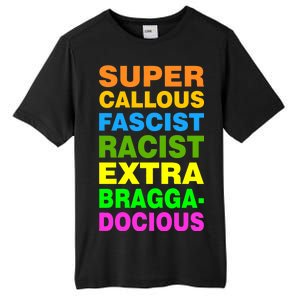 Anti Trump Racist Yes Love Equality No Homophobia Tall Fusion ChromaSoft Performance T-Shirt