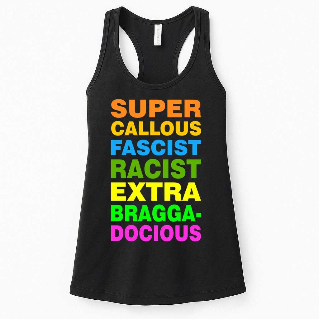 Anti Trump Racist Yes Love Equality No Homophobia Womens Tank Top