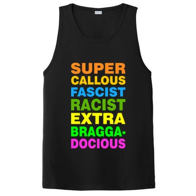 Anti Trump Racist Yes Love Equality No Homophobia PosiCharge Competitor Tank