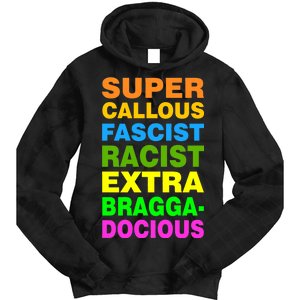 Anti Trump Racist Yes Love Equality No Homophobia Tie Dye Hoodie