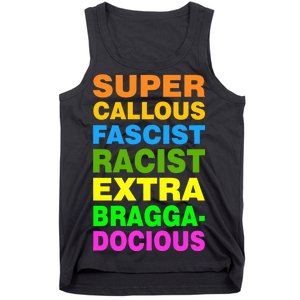 Anti Trump Racist Yes Love Equality No Homophobia Tank Top