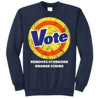 Anti-Trump Vote Removes Stubborn Orange Stains Funny Sweatshirt