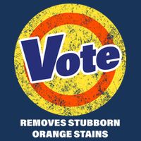 Anti-Trump Vote Removes Stubborn Orange Stains Funny Flatbill Hat