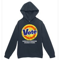 Anti-Trump Vote Removes Stubborn Orange Stains Funny Urban Pullover Hoodie