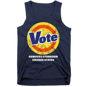 Anti-Trump Vote Removes Stubborn Orange Stains Funny Tank Top