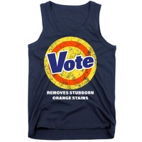 Anti-Trump Vote Removes Stubborn Orange Stains Funny Tank Top