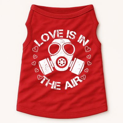 Anti-Valentine Love Is In The Air Doggie Tank