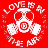 Anti-Valentine Love Is In The Air Button