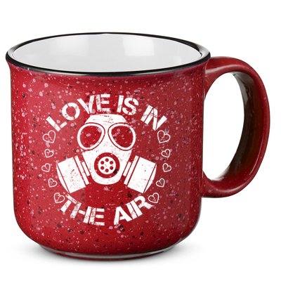 Anti-Valentine Love Is In The Air 15oz Campfire Ceramic Mug