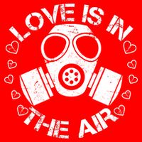 Anti-Valentine Love Is In The Air Flatbill Hat