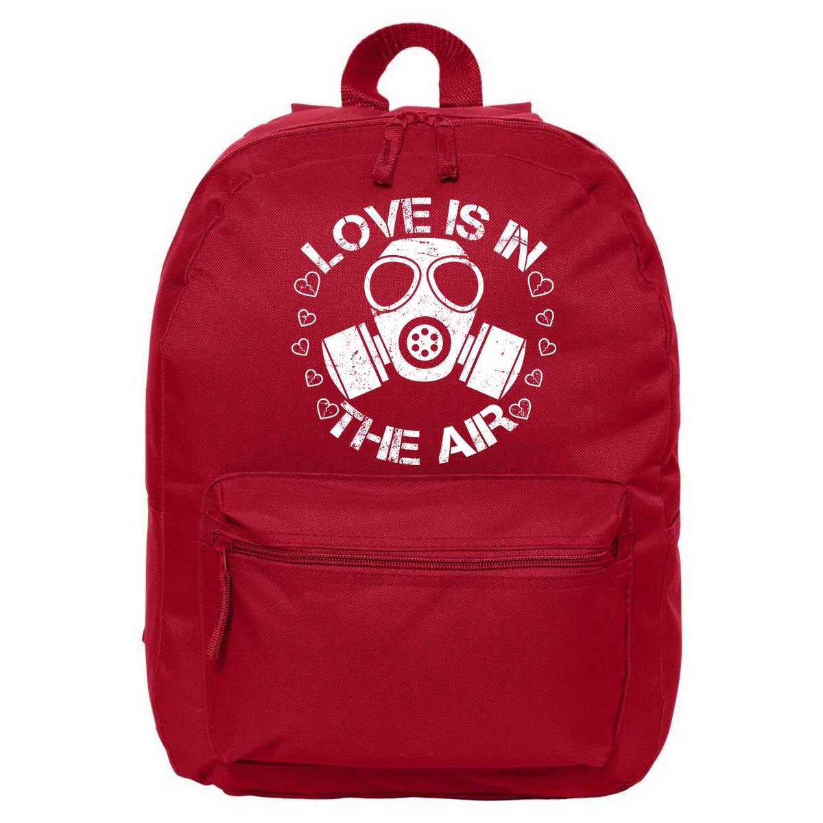 Anti-Valentine Love Is In The Air 16 in Basic Backpack