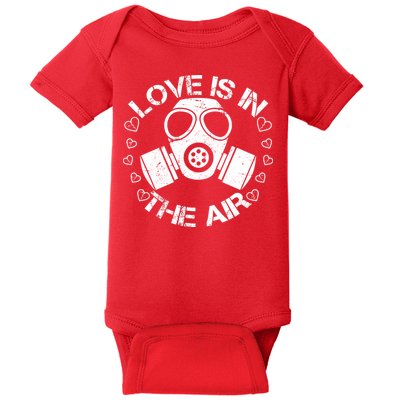 Anti-Valentine Love Is In The Air Baby Bodysuit