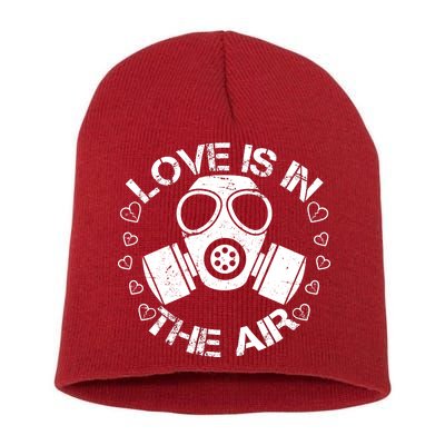 Anti-Valentine Love Is In The Air Short Acrylic Beanie