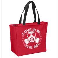 Anti-Valentine Love Is In The Air Zip Tote Bag